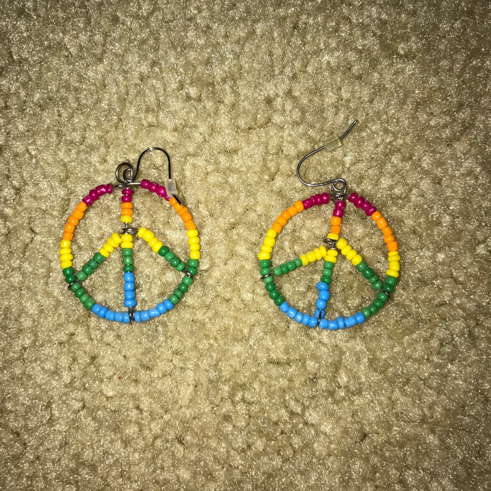 colorful earrings